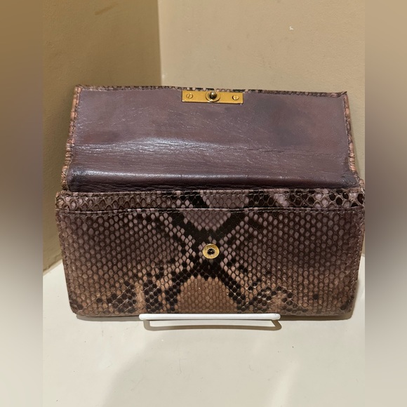 Vintage Gucci Python bamboo Wallet - Picture 10 of 16